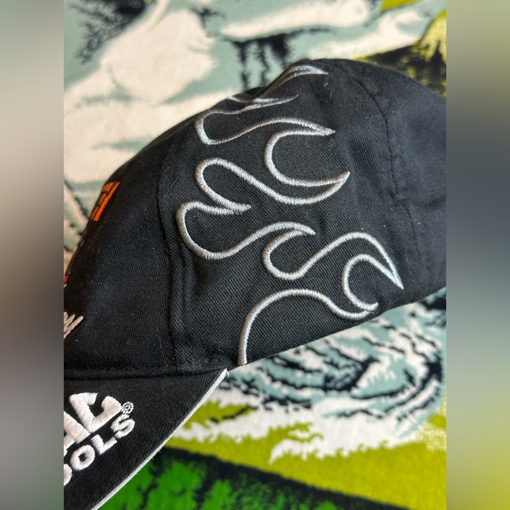 Shirley Muldowney 3 Time World Champion Black Mac Tools  Adjustable Hat Cap - Picture 3 of 9